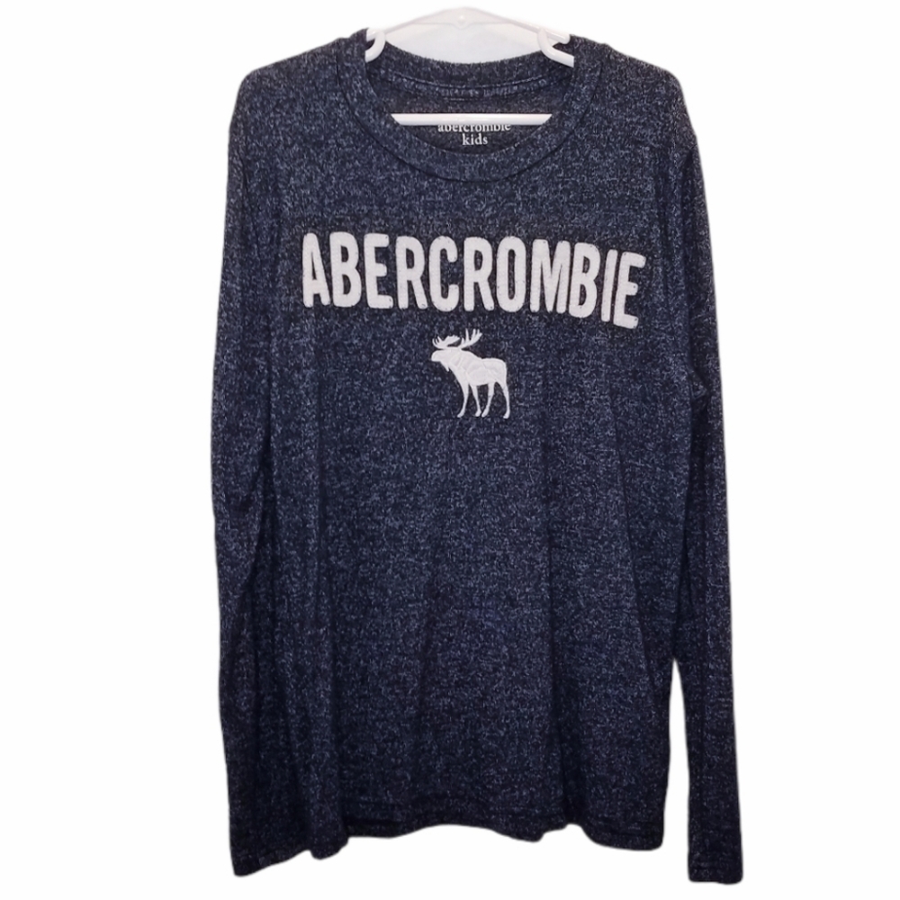 Abercrombie Kids Boys Size 9/10 Shirt Long Sleeve Moose Youth Top Knit